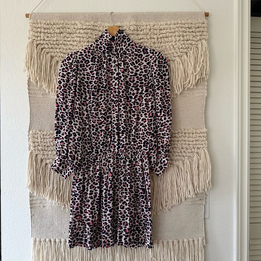 Zadig & Voltaire Leopard High Neck Dress